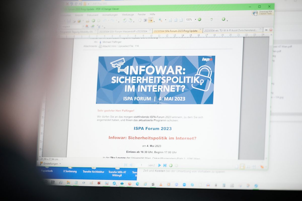 Infowar – Sicherheitspolitik im Internet?