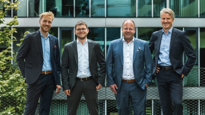 Johannes Kainz, Patrick Schoiswohl, Markus Gösweiner und Gerald Hübsch. (c) Client4u IT Consulting
