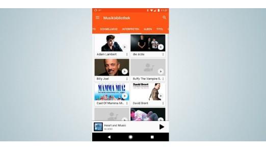 Der Musikstreamingdienst Google Play Music bietet über 35 Millionen Songs. Außerdem finden Sie hier zahlreiche Hörbücher.