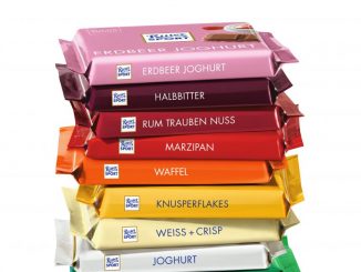Die Schokolade im Quadrat wird mittlerweile in mehr als 100 Ländern genossen. (c) Ritter Sport