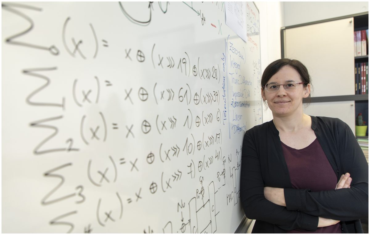 Sie hat den Algorithmus federführend mitent­wickelt: Maria Eichlseder von der TU Graz. (c) Lunghammer – TU Graz