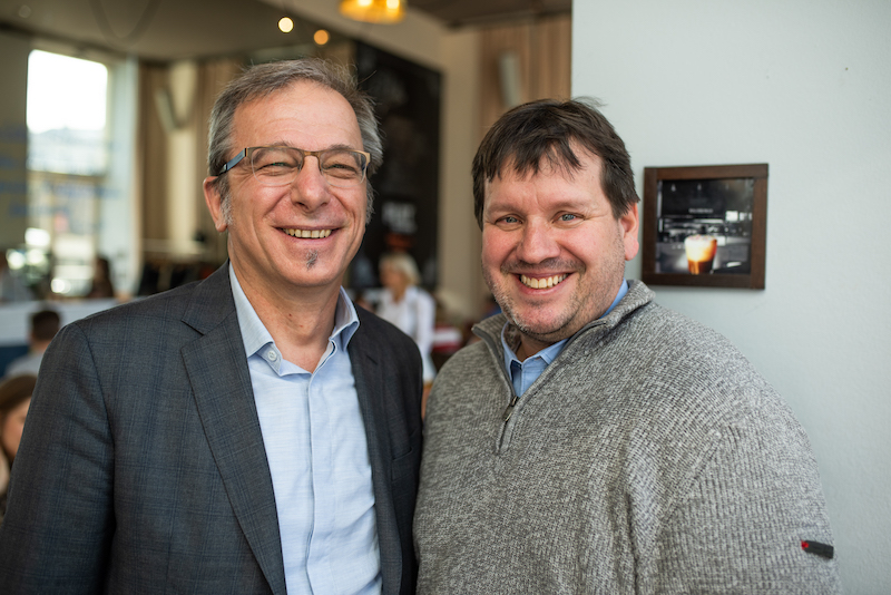 Helmut Leopold und Peter Lieber blicken auf zwei erfolgreiche Jahre gemeinsamer Entwicklung zurück. (c) Wolfgang Franz