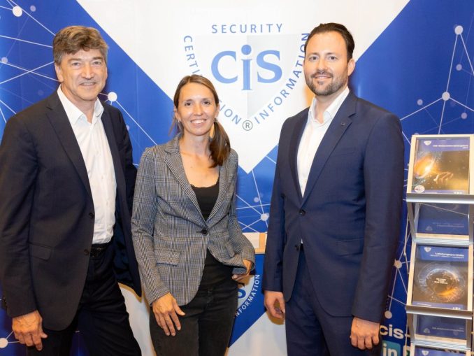 Christoph Mondl (Geschäftsführer Quality Austria), Marlies Temper (Studiengangsleiterin FH St. Pölten), Harald Erkinger (Geschäftsführer CIS GmbH) (c) Anna Rauchenberger