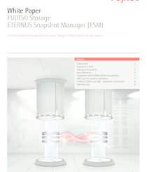 Einfaches und sicheres Snapshot-Management (c) Fujitsu Technology Solutions GmbH