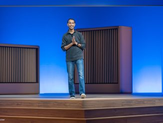 Muhammad Alam, SAP Product Engineering, bei seiner TechEd-Keynote in Berlin. (c) SAP