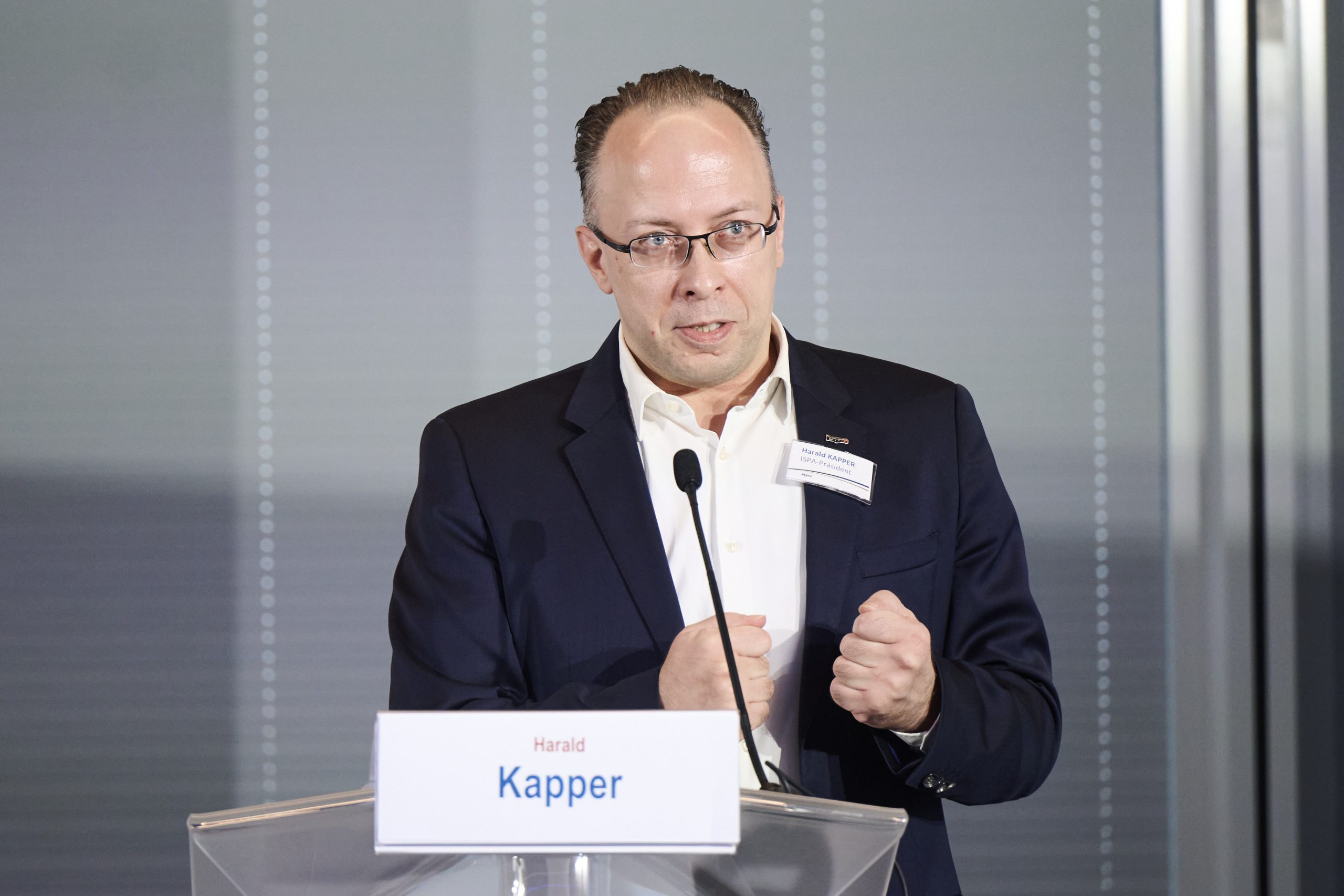 ISPA-Präsident Harald Kapper: "Es geht um den Standort Österreich." (c) ISPA - Internet Service Providers Austria/APA-Fotoservice/Hörmandinger