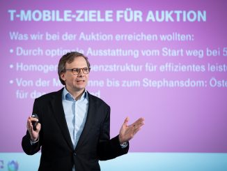"Mit unserer Investition von 57 Millionen Euro geben wir ein klares Bekenntnis zur digitalen Zukunft Österreichs." Andreas Bierwirth, CEO T-Mobile Austria. (c) T-Mobile Austria
