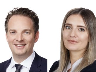 Mag. Andreas Schütz und Mag. Julia Allen, Juristen der Kanzlei Taylor-Wessing. (c) Taylor-Wessing
