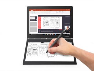 Der Dual-Display-Laptop mit E-Ink. (c) Lenovo