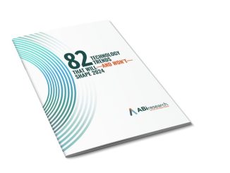 Der vierte jährliche Trend Report von ABI Research listet 45 wichtige Technologietrends, die im Jahr 2024 erfolgreich sein werden – und die 37, die es nicht sein werden. (c) ABI Research