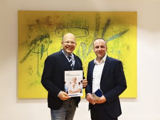 (v.li.) Andreas Nentwich, Geschäftsführer MARESI Austria, und Gerd Marlovits, Geschäftsführer EDITEL Austria © EDITEL