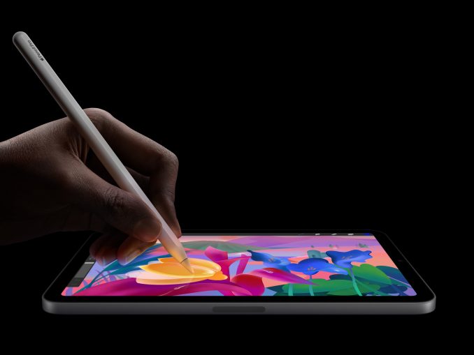 Das neue iPad mini unterstützt den Apple Pencil Pro. (c) Apple