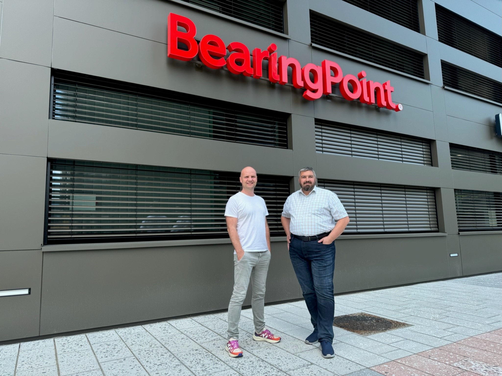 BearingPoint Graz-Geschäftsführer Markus Seme und Reinhard Stockinger (c) BearingPoint