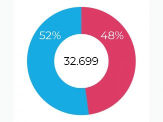 Informatik ist keine männliche Domäne mehr. Die Teilnahme ist ziemlich gleich verteilt (blau=Buben, Rot=Mädchen) und die Mädchen schneiden auch genau so gut ab wie die Buben.