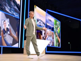 Ein sichtlich gut gelaunter Christian Klein, Vorstandsvorsitzender von SAP SE, eröffnete die SAPPHIRE in Barcelona mit einer kurzweiligen Keynote. (c) SAP SE