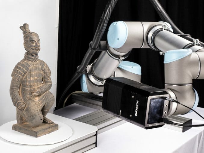 Bedeutsame Kunstwerke, die durch Umwelteinflüsse und Katastrophen gefährdet sind, können durch eine digitale "3D-Konservierung" in ihrem aktuellen Erhaltungszustand gesichert werden. (c) Fraunhofer IGD