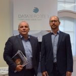 Veranstalter Horst Greifeneder (Büro für Datenschutz & Datensicherheit) und Michael Traunau vom Welser StartUp DataReporter. © DATENSCHUTZBEAUFTRAGTER