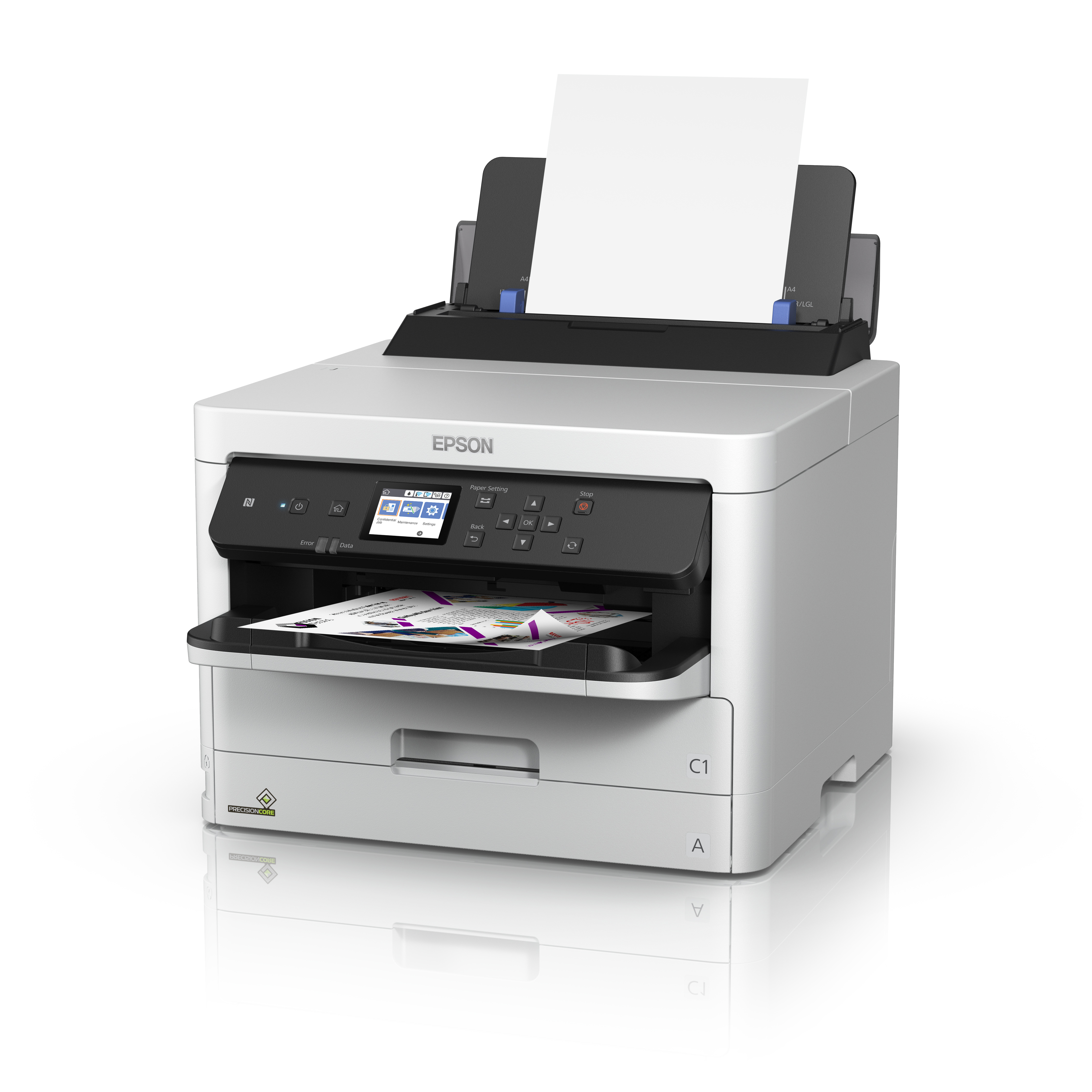 Das Flaggschiff der 5000er-Serie: der Epson WorkForce Pro WF-C5290DW.