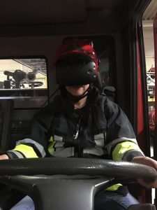 Der Feuerwehr-Simulator im Einsatz