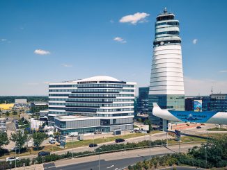 Ort der Veranstaltung "Innovationsauftakt 2025" ist das moderne Vienna Airport Conference & Innovation Center im Office Park 4 (c) Flughafen Wien