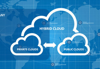 Immer mehr Unternehmen planen eine Erweiterung ihrer Cloud-Infrastruktur. Doch der Einsatz hybrider Cloud-Lösungen wirft einige sicherheitsrelevante Probleme auf, wie etwa die mangelnde, Cloud-übergreifende Sichtbarkeit. (c) Fotolia/bakhtiarzein