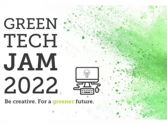 Der Green Tech Jam 2022 ist eine Kooperation von Green Tech Cluster, Climate Change Centre AUSTRIA & TU Graz. (c) Grafik: Green Tech Cluster Styria GmbH