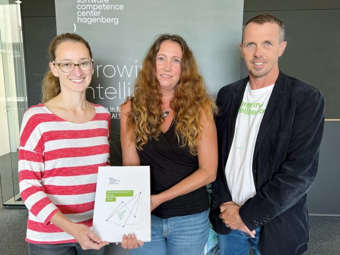 Diversigence-Team: Dr. Manuela Geiß, Dr. Verena Geist und Dipl.-Umweltwiss. Mag. Markus Manz (c) SCCH