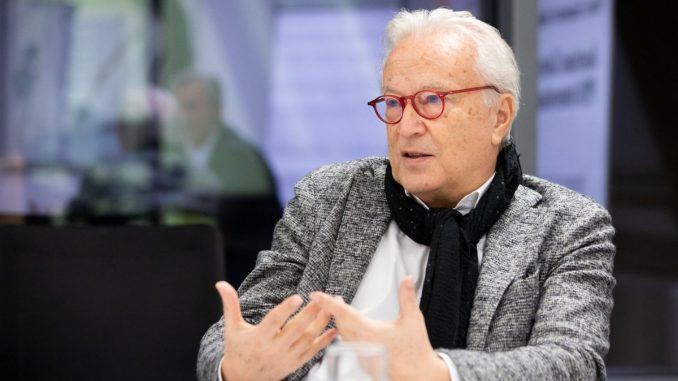 Der Kuratoriumsvorsitzende der Europäischen Toleranzgespräche Hannes Swoboda erläuterte bei einem Pressegespräch in der Wiener Oberbank die Beweggründe für das Programm 2020.