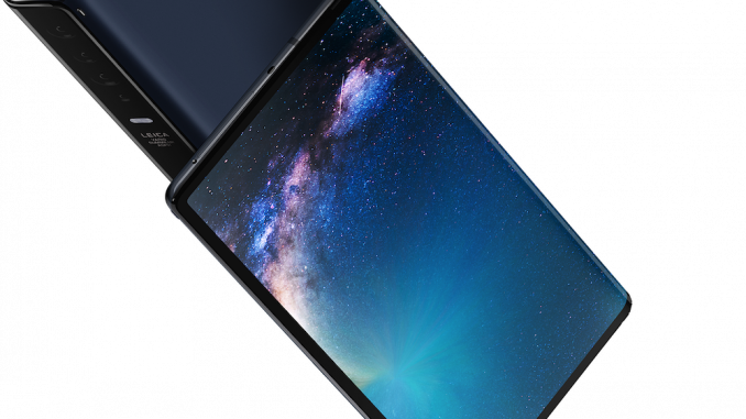 Das Huawei Mate X ist ein 8-Zoll-Tablet, das sich zusammenfalten lässt. (c) Huawei