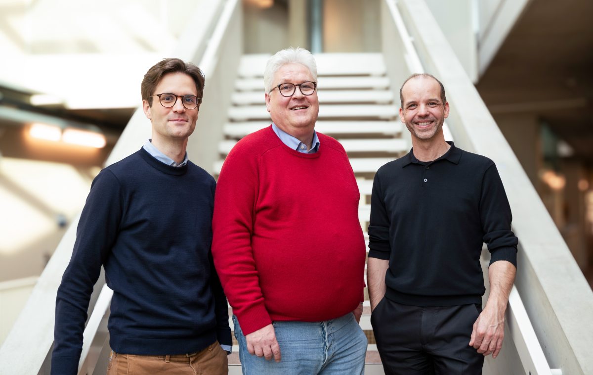 NXAI-Grüner: Felix Neusser, Univ.-Prof. dr. Sepp Hochreiter und Albert Ortig. (C) NXAI GmbH