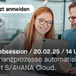 Finanzprozesse mit S/4HANA Cloud automatisieren