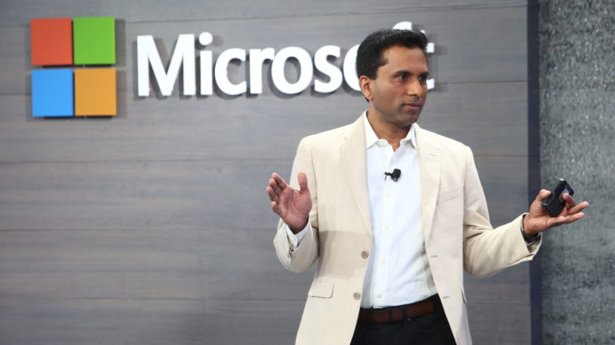 Joseph Sirosh, Corporate Vice President, Data Group, Microsoft. (c) Microsoft