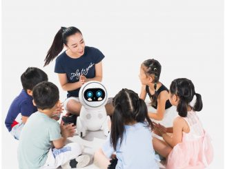 In China setzt man in der Kindererziehung bereits Roboter ein.