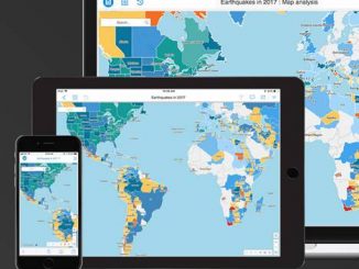 MicroStrategy Geospatial Services: MicroStrategy 10.11 führt über eine Integration mit Mapbox neue raumbezogene Funktionen ein. (c) Microstrategy