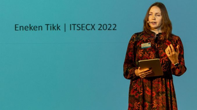 ITSECX 2022-Keynote-Sprecherin Eneken Tikk (c) FH St. Pölten – Christian Spadt