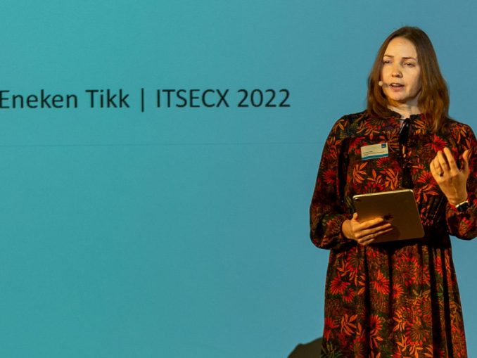 ITSECX 2022-Keynote-Sprecherin Eneken Tikk (c) FH St. Pölten – Christian Spadt