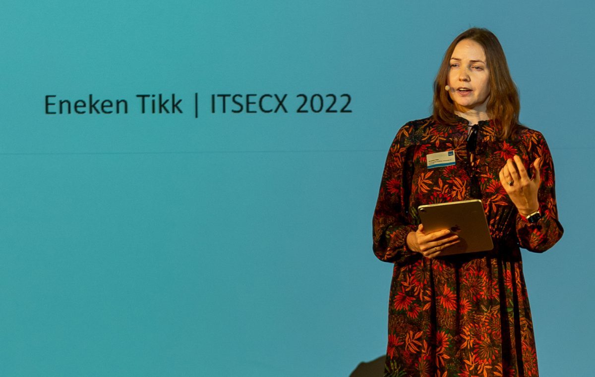 ITSECX 2022-Keynote-Sprecherin Eneken Tikk (c) FH St. Pölten – Christian Spadt