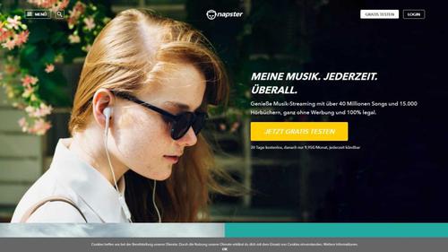 Rhapsody wurde zu Napster - einer heutzutage völlig legalen Musik-Streaming-Plattform. (c) computerwoche.de