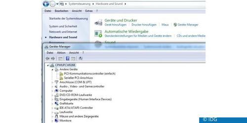Der Gerätemanager von Windows 7 (c) IDG