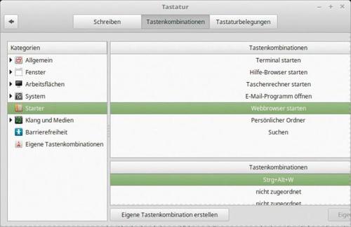 In allen Linux-Systemen gibt es vordefinierte Tastenkombinationen. (c) pcwelt