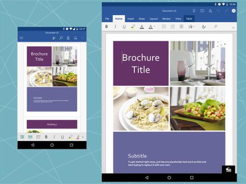 Microsoft Word auf Android-Smartphone und Tablet (c) computerwoche.de