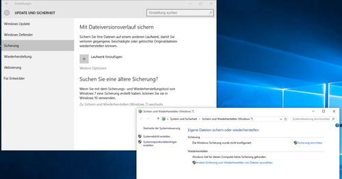 Windows 10 stellt nicht nur die 