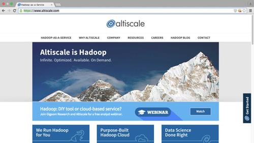 Altiscale bietet Hadoop-as-a-Service und positioniert sich als AWS-Alternative. (c) Stephan Wiesend