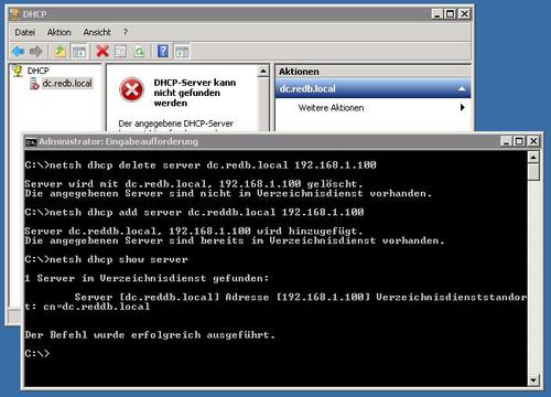 Über die Network Shell (netsh) können Administratoren viele Einstellungen direkt über die Kommandokonsole vornehmen oder auch Berichte ausgeben. (c) Schlede & Bär