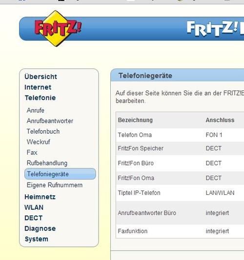 Auch die registrierten Telefoniegeräte sollten regelmäßig überprüft werden. Hier nisten sich oft Angreifer ein. (c) Thomas Joos