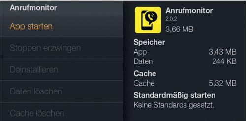 ..und die Anrufmonitor-App sorgt auf dem Fire TV dafür, eingehende Anrufe während des Streamings eines Films oder einer Serie auf dem Fernseher mit Rufnummer einzublenden. (c) Thomas Rau