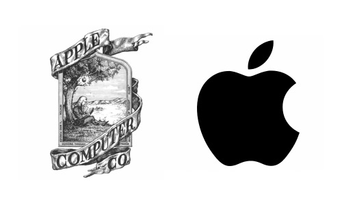 Apple Logo Geschichte im Lauf der Zeit