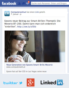 Social Media Werbung