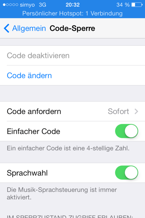 Verbesserungsmöglichkeiten: Die Sicherheitseinstellungen lassen sich im iPhone/iPad optimieren. (c) Thomas Joos