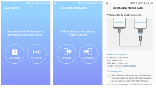 Samsung Smart Switch App